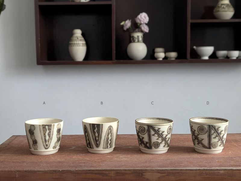 燻 陶 漫 行 ｜彩繪豬口杯 陶藝 陶土 手工器皿 豬口杯 陶器 家飾 藝術 雕塑 茶壺 茶具 鶯歌