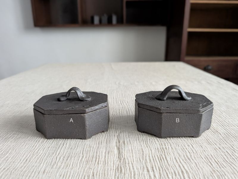 陳希泓 地質八角蓋罐 陶藝 陶土 無印良品 手工器皿 日系 茶道具 地質八角蓋罐