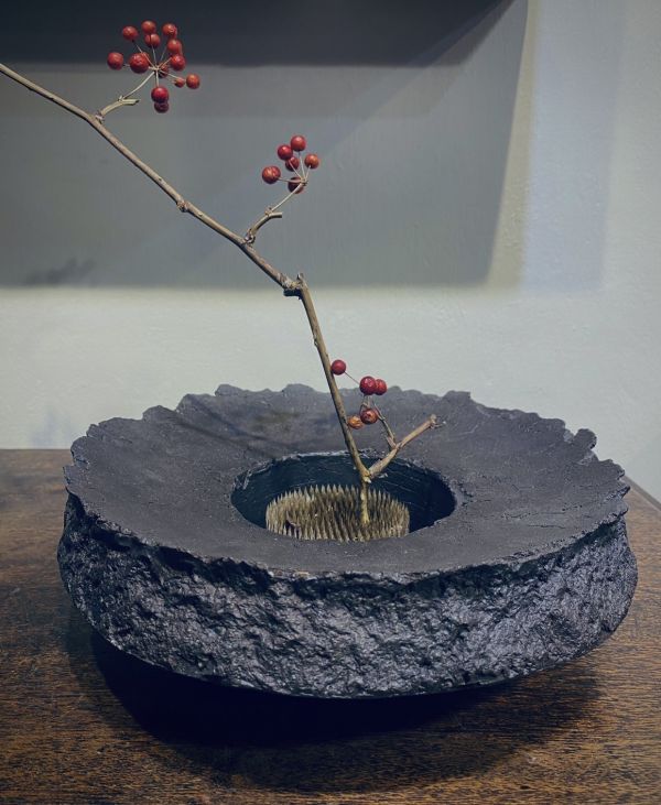 陳希泓 地質感花器-丸3 