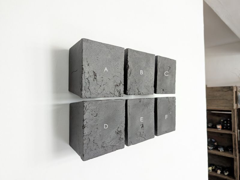 陳希泓 地質壁飾/高台兩用 陶藝 陶土 無印良品 手工器皿 日系 茶道具 地質壁飾高台兩用