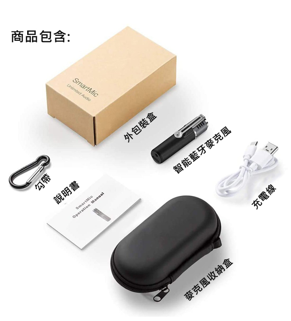 【Jinpei】智麥 無線藍牙收音麥克風 無線傳輸藍牙麥克風。