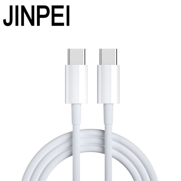 【JINPEI錦沛】TYPE-C TO TYPE-C 充電線 編織線 顯示電流 100W 黑色 【JINPEI錦沛】TYPE-C TO TYPE-C 充電線 編織線 顯示電流 100W 黑色