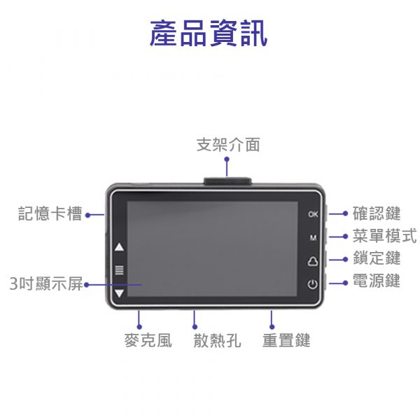 【Jinpei 錦沛】雙1080P 機車行車記錄器 / 摩托車行車記錄器/ 前後防水雙鏡頭高清 前1080P+後1080P  高畫質錄影
超大3.0吋顯示螢幕,可同步觀看錄影
前後皆配防水金屬鏡頭 ,大雨也不怕
170度超廣角錄影,雙向車道全都錄
支援智能防抖動、循環錄影、邊充邊錄
G-sensor 重力感應
發動立即錄影,熄火後自動關閉
(主機連結鏡頭後,可在螢幕看出前後鏡頭)