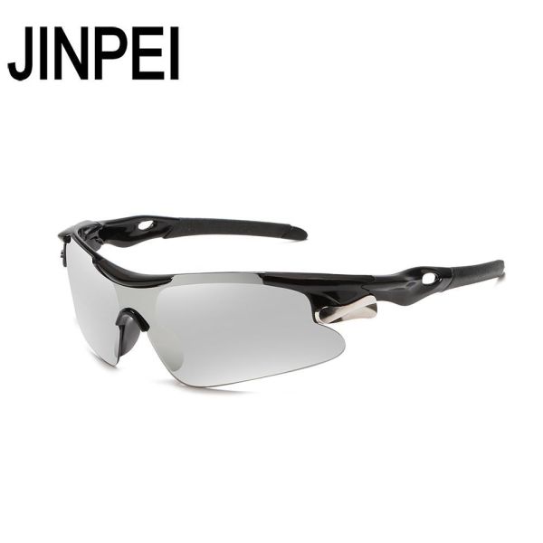 【JINPEI 錦沛】運動太陽眼鏡 (抗UV400 PC防撞 防眩光) 【JINPEI 錦沛】曜金黑 運動太陽眼鏡 (抗UV400 PC防撞 防眩光)