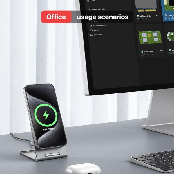 【JINPEI 錦沛】MagSafe Qi2 25W 磁吸無線可折疊充電手機支架 【JINPEI 錦沛】MagSafe Qi2 25W 磁吸無線可折疊充電手機支架