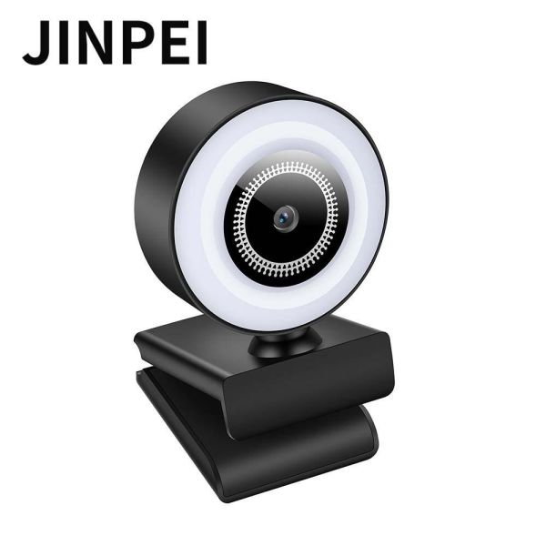 【Jinpei 錦沛】2K QHD 2560x1440 自動補光 美顏 網路視訊攝影機 視訊鏡頭  Webcam (JW-03B) 輸出畫質銳利的 2K、FHD (1920 x 1080) 解析度視訊
美顏效果弱光自動補償
360° 旋轉式鏡頭可提供任何的攝影機角度,使用上更加彈性便利
影像增強技術,在低光源環境下仍能清楚呈現畫面細節
高感度麥克風,有效減少環境噪音以提供清晰的視訊通話
支援H.264 & MJPEG輸出格式
支援UVC/UAC隨插即用,無須安裝驅動