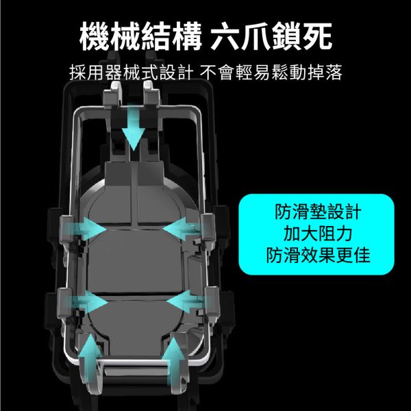 【JINPEI 錦沛】減震系列 多抓章魚型 專業摩托車架-車把型 後視鏡型 (機車手機架/手機支架/摩托車手機架) 減震系列 多抓章魚型 專業摩托車架-車把型 後視鏡型 (機車手機架/手機支架/摩托車手機架)