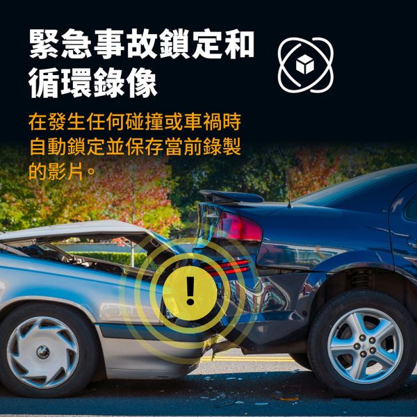 【JINPEI 錦沛】4K 汽車行車記錄器、WIFI即時傳輸、星光夜視、前後雙錄、GPS 軌跡 