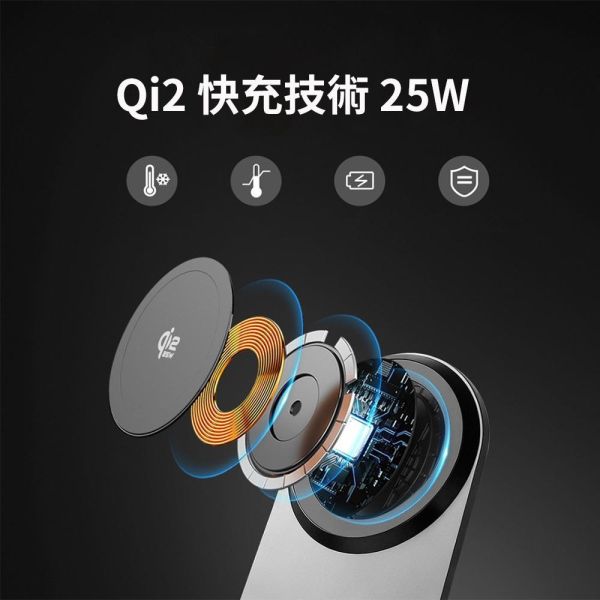 【JINPEI 錦沛】MagSafe Qi2 25W 磁吸無線可折疊充電手機支架 【JINPEI 錦沛】MagSafe Qi2 25W 磁吸無線可折疊充電手機支架