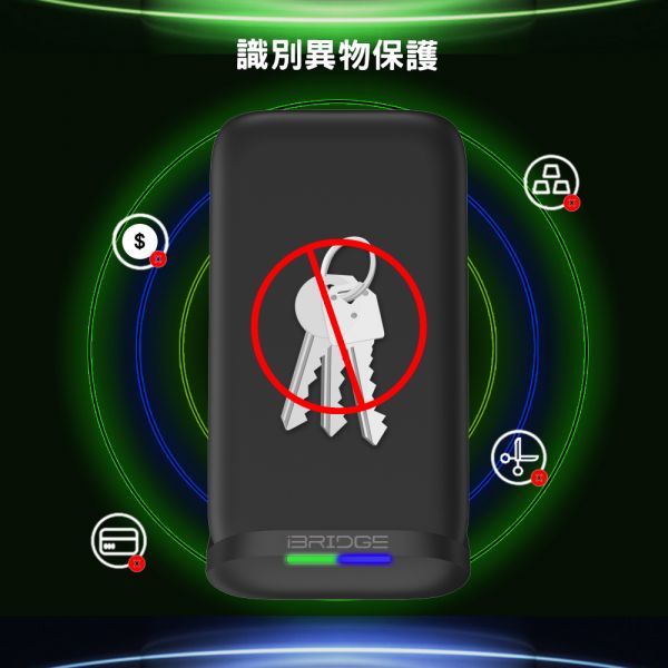 【iBRIDGE】折疊三合一無線充電器旗艦版-黑  / 白 IBW011 無線充電器