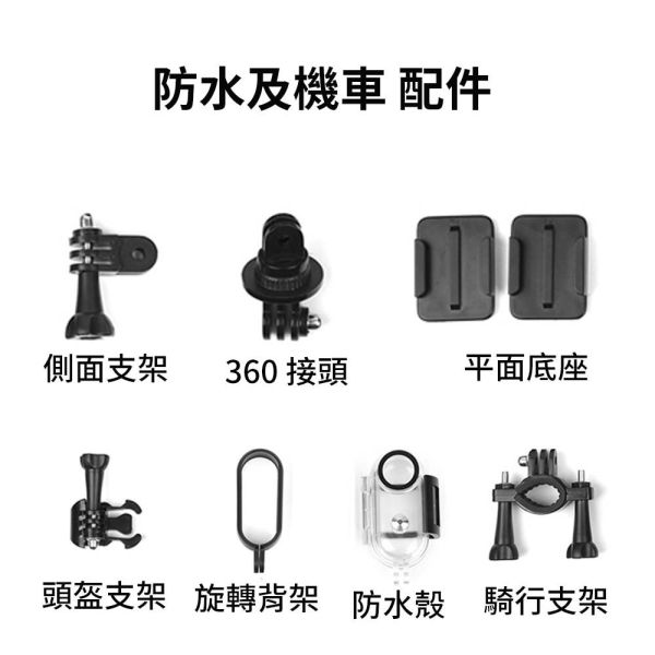 【JINPEI 錦沛】 4K 解析度、運動錄影、APP 即時傳輸、自行車 機車錄影、微型、寵物攝影機 4K 解析度、運動錄影、APP 即時傳輸、自行車 機車錄影、微型、寵物攝影機