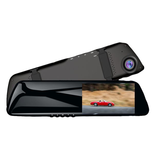 【Jinpei】GPS speed measurement, rearview mirror type, front and rear dual lenses, high quality 1080P Full HD dashcam (32GB memory card) *支援四吋螢幕。
*支援24小時停車監控功能（需額外接降壓線）
*支援移動偵測攝像功能
*支援重力感應功能
*支援循環錄影
*支援WDR寬動態技術
*支援夜視功能
*支援170 度高廣角
*支援雙鏡頭