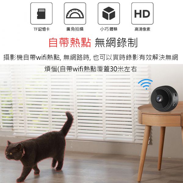 【Jinpei 錦沛】高畫質FULL HD、WIFI 、防水、磁吸式、微型攝影機、迷你相機 高畫質FULL HD,WIFI,防水,磁吸式,微型攝影機,迷你相機