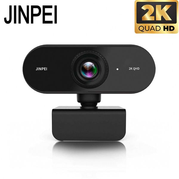 【Jinpei 錦沛】 2K QHD 2560x1440 網路視訊攝影機 視訊鏡頭  Webcam 贈防窺蓋 (JW-01B-2K) Full HD高畫質鏡頭,1080p 高解析度。
內建麥克風,有效減少環境噪音以提供清晰的視訊通話
360度旋轉支架設計、任何角度輕鬆調整
USB隨插即用、快速又便利
輕巧方便、簡易使用