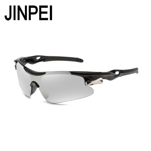 【JINPEI 錦沛】運動太陽眼鏡 (抗UV400 PC防撞 防眩光) 【JINPEI 錦沛】曜金黑 運動太陽眼鏡 (抗UV400 PC防撞 防眩光)
