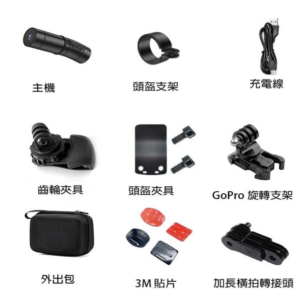 【Jinpei 錦沛】 4K雙頭龍 SONY Starvis 前後雙鏡頭 、APP 即時傳輸、機車 摩托車 行車紀錄器  JD-07BM 