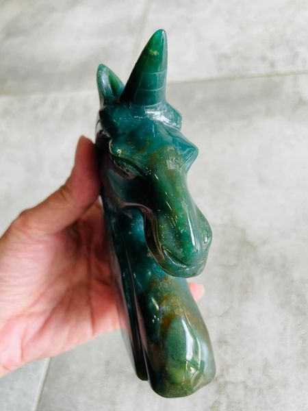 絕美大器：水草瑪瑙獨角獸 