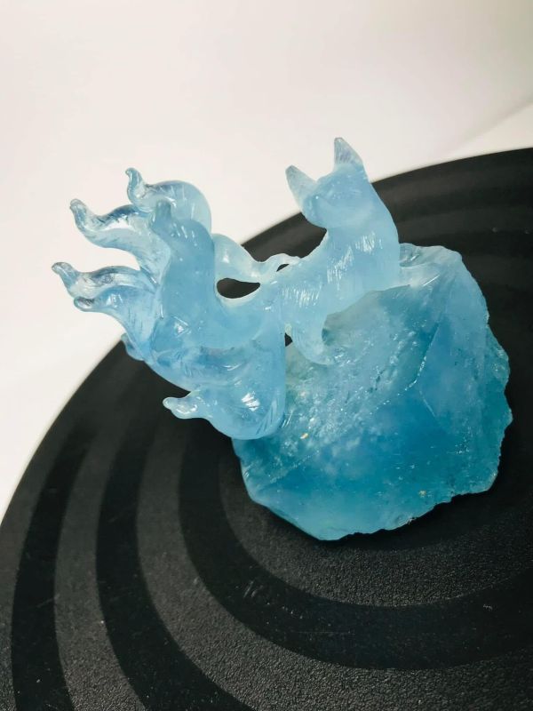 海水藍寶九尾狐狸 海水藍寶、海水藍寶九尾狐狸、九尾狐狸