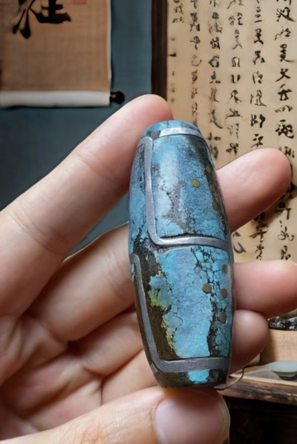 綠松石桶珠 綠松石