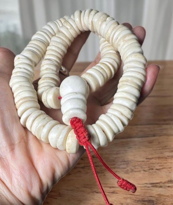 108念珠款老硨磲 硨磲,108念珠,藏傳佛教