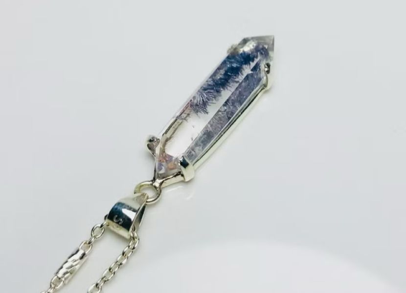 藍線石純銀墜 純銀墜飾