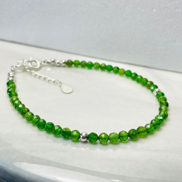 鑽切款：鉻透輝石Chrome Diopside 鉻透輝石