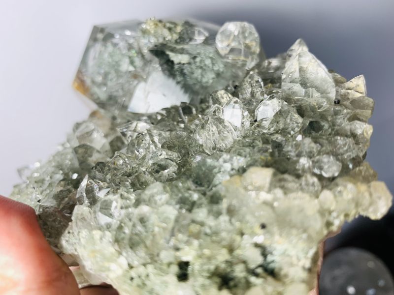 尼泊爾綠幽水晶 