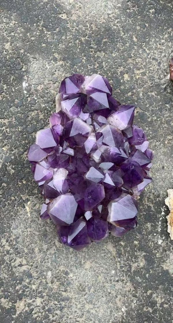 頂級剛果紫水晶簇 剛果水晶,紫水晶大牙