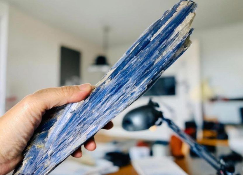 藍晶石原礦 藍晶石水晶、藍晶石原礦