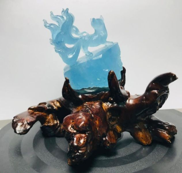 海水藍寶九尾狐狸 海水藍寶、海水藍寶九尾狐狸、九尾狐狸