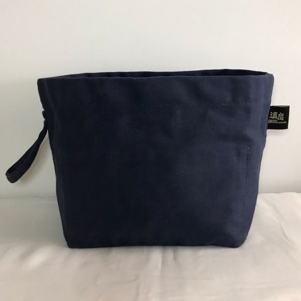 Navy Inner Bag ONDObag,innerbag,smallinnerbag,largeinnerbag,projectbag,knittingbag,knittingtool,knitting,crochet,navy