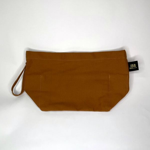 Brown Inner Bag ONDObag,innerbag,smallinnerbag,largeinnerbag,projectbag,knittingbag,knittingtool,knitting,crochet,brown