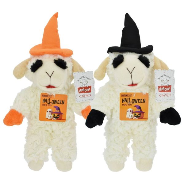 Multipet | Lamb Chop® 巫婆帽長睫毛綿羊啾啾玩偶 