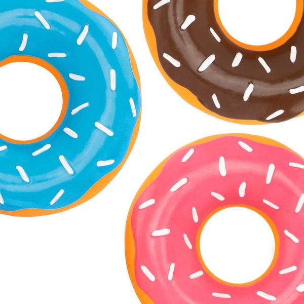 ZippyPaws | Latex Donutz 乳膠甜甜圈單入 啾啾玩具 