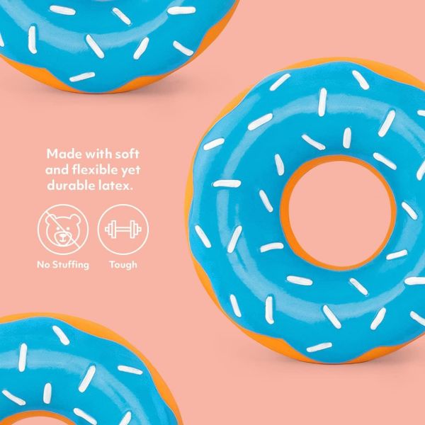 ZippyPaws | Latex Donutz 乳膠甜甜圈單入 啾啾玩具 