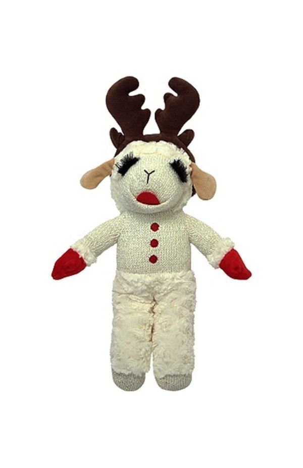 Multipet | Lamb Chop® 麋鹿長睫毛綿羊啾啾玩偶 
