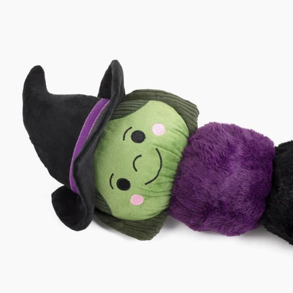PatchWorkPet | 超大萬聖節女巫毛毛蟲玩具 