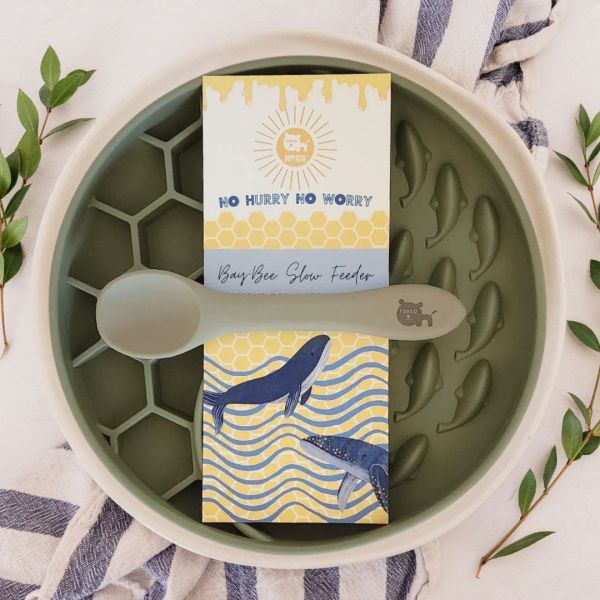 No Hurry No Worry系列 Bay-Bee Slow Feeder 海邊的蜂巢享食碗 
