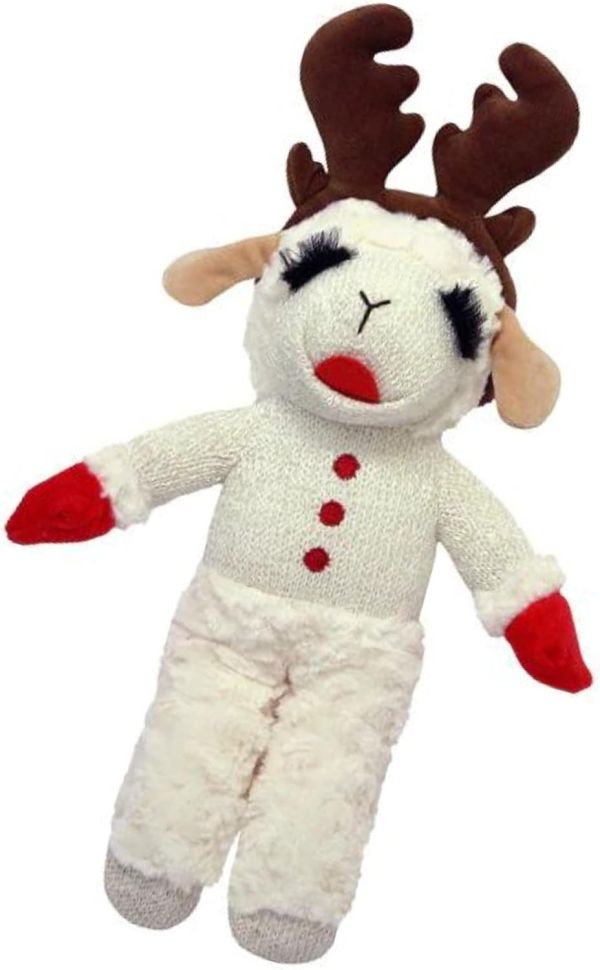 Multipet | Lamb Chop® 麋鹿長睫毛綿羊啾啾玩偶 