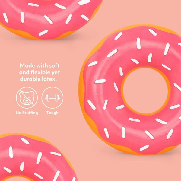 ZippyPaws | Latex Donutz 乳膠甜甜圈單入 啾啾玩具 