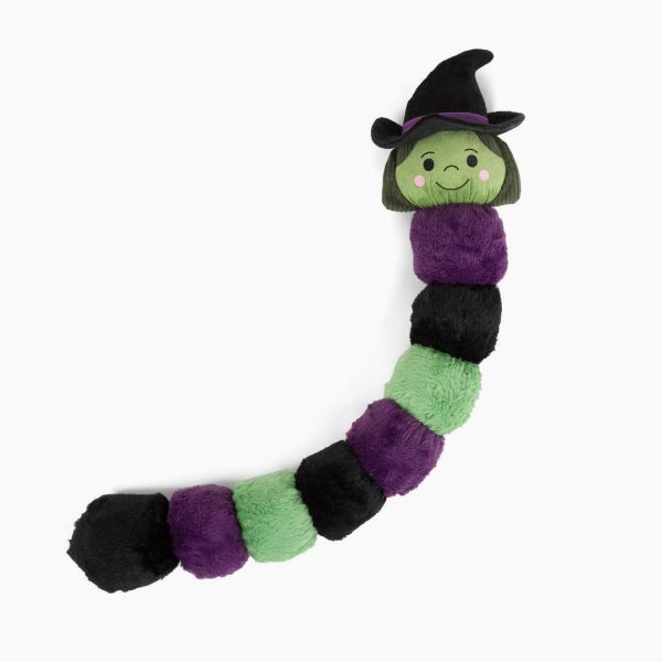 PatchWorkPet | 超大萬聖節女巫毛毛蟲玩具 