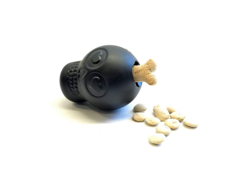 SodaPup｜骷顱頭耐咬益智漏食玩具 