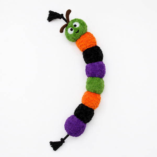 PatchWorkPet | 超大萬聖節毛毛蟲玩具 