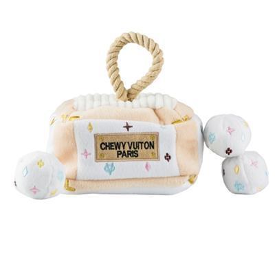 Haute Diggity | 惡搞LV彩色印花嗅聞藏食玩具 