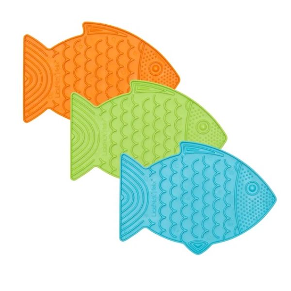 LickiMat Felix 寵物魚型慢食墊 