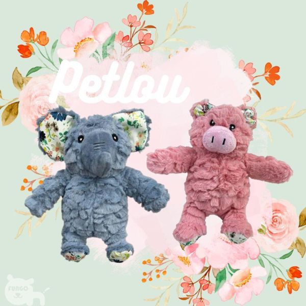 Petlou | 鄉村田園風毛絨絨動物 啾啾/響紙絨毛玩偶 