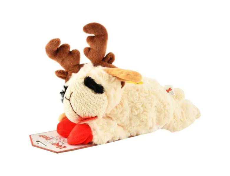 Multipet | Lamb Chop® 麋鹿長睫毛綿羊啾啾玩偶 