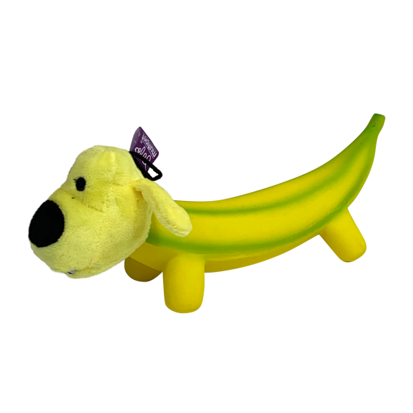 Multipet | Loofa® 香蕉絲瓜狗啾啾玩具 