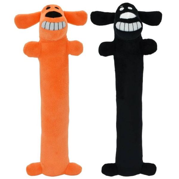 Multipet | Loofa® 萬聖節雙色絲瓜狗啾啾玩具組 