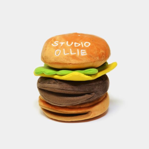 Studio Ollie Cheese Burger 起士漢堡嗅聞玩具 